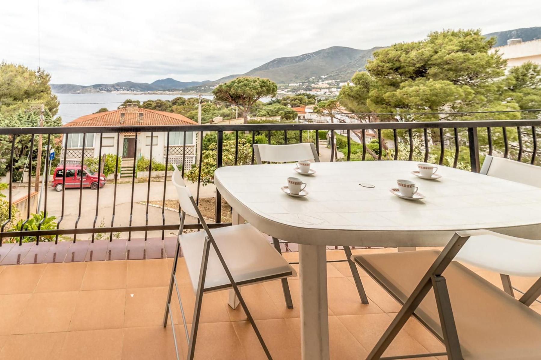 Carboneras 45 Apartamento Con Terraza Girona Exterior foto